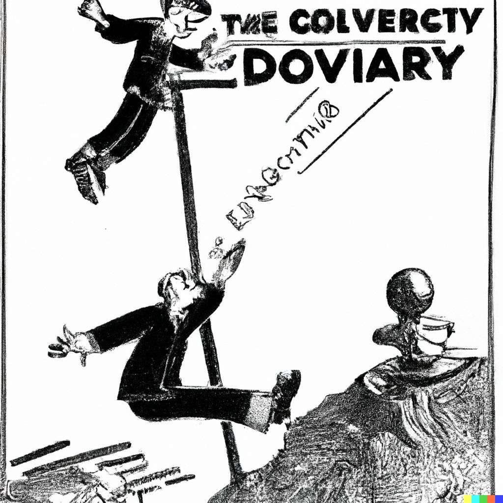 the discovery of gravity, classic comic strip